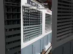 Un refroidisseur d'air par évaporation portable: écologique, économe en énergie et refroidisseur plug-and-play!