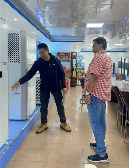 Dernières nouvelles de l'entreprise La visite du client de notre société le 22 février 2025