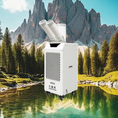 Un bon prix. Portable Air Cooler with 360° Removable Rotating Air Vents Real Air-Conditioning Wind and Large-Capacity Water Tank En ligne