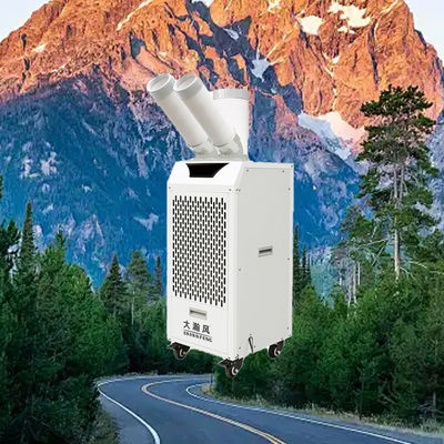 Un bon prix. Refroidisseur d'air mobile compact et puissant avec une puissance de refroidissement de 2,7 kW et un débit d'air de 400 m3/h doté de conduits d'aération rotatifs amovibles à 360° En ligne